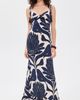 Andres Otalora Andres Otalora Una Esencia Maxi Dress Navy Floral Mosaique - 2