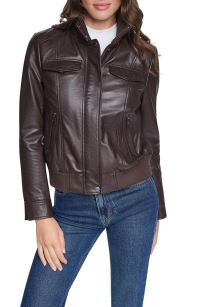 Andrew Marc Andrew Marc Ashford Leather Bomber Jacket