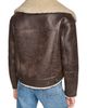 Andrew Marc Andrew Marc Ellery Faux Leather & Faux Shearling Aviator Jacket - 2