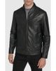 Andrew Marc Andrew Marc Fine Grain Lambskin Leather Bomber Jacket - 1
