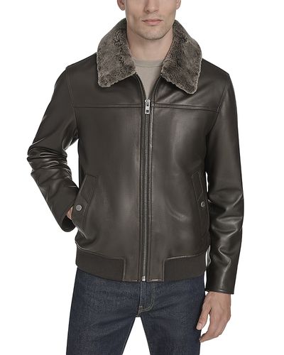 Andrew Marc Andrew Marc Hedland Aviator Leather Jacket