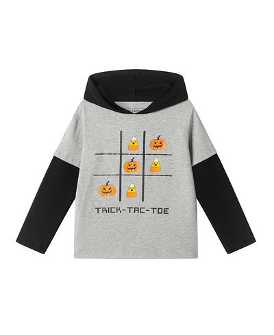 Andy & Evan Andy & Evan Boys' Halloween Twofer Hooded Tee