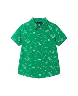 Andy & Evan Andy & Evan Boys' Knit Buttondown