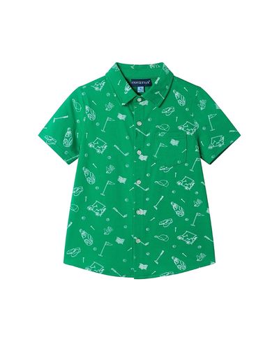 Andy & Evan Andy & Evan Boys' Knit Buttondown