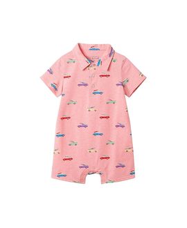 Andy & Evan Andy & Evan Boys' Printed Baby Polo Romper