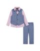 Andy & Evan Andy & Evan Boys' Seersucker Vest Suit Set - 1
