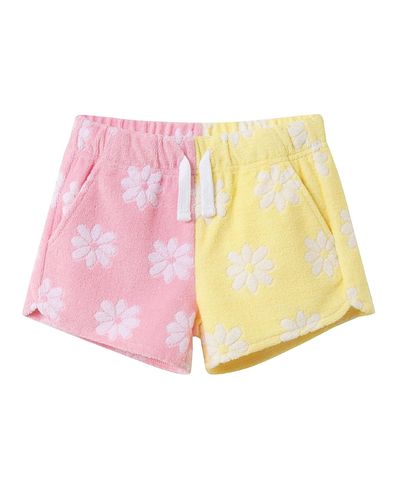 Andy & Evan Andy & Evan Girls' Colorblocked Terry Short