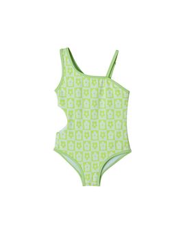 Andy & Evan Andy & Evan Girls' Floral One-Piece Swimsuit