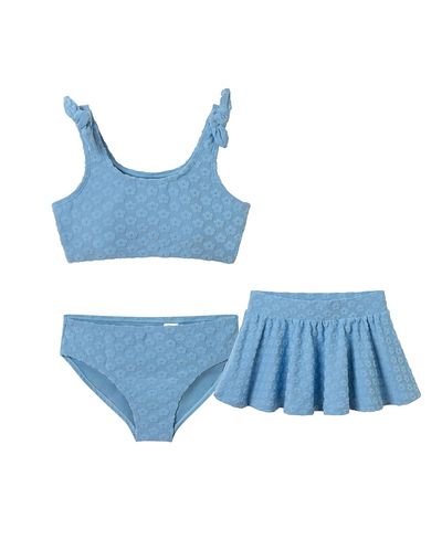 Andy & Evan Andy & Evan Girls' Terry Bikini Cover Up Set