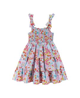 Andy & Evan Andy & Evan Girls' Tiered Poplin Dress