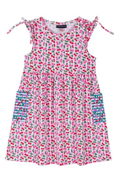 Andy & Evan Andy & Evan Kids' Cherry Print Dress