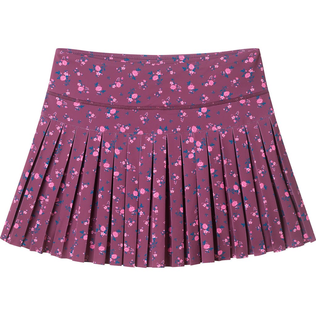 Andy & Evan Andy & Evan Kids' Floral Performance Pleated Skort