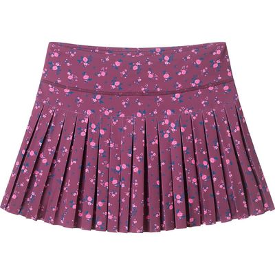 Andy & Evan Andy & Evan Kids' Floral Performance Pleated Skort