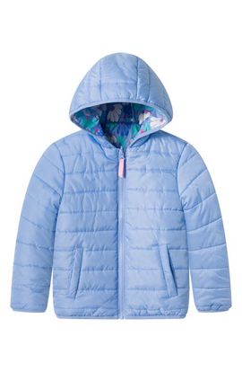 Andy & Evan Andy & Evan Kids' Reversible Color Changing Puffer Jacket