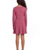 Andy & Evan Andy & Evan Kids' Rib Knit Henley Dress - 3