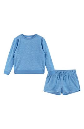 Andy & Evan Andy & Evan Kids' Terry Cloth Sweatshirt & Shorts