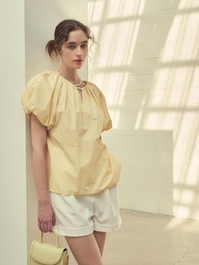 andyou edition Serial blouse (4 colors)