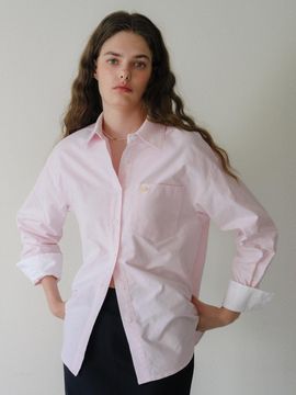 ANEDIT U Oxford Sleeves Point Shirt_2colors