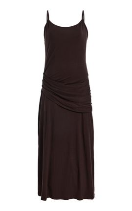 Anemos Anemos Draped Jersey Midi Dress