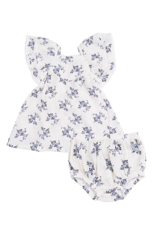 Angel Dear Angel Dear Belle Rosette Dot Dress with Bloomers Set