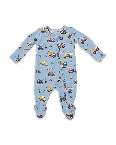 Angel Dear Angel Dear Boys' Crayon Construction 2 Way Zipper Footie
