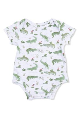 Angel Dear Angel Dear Crayon Alligators Bodysuit