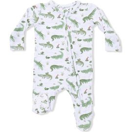 Angel Dear Angel Dear Crayon Alligators Zip Footie