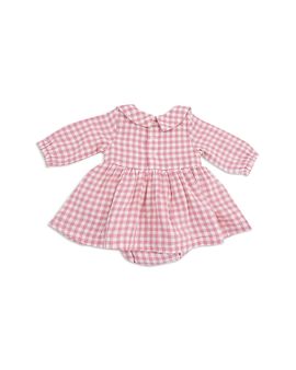 Angel Dear Angel Dear Girls' Plaid Peter Pan Collar Bubble with Skirt