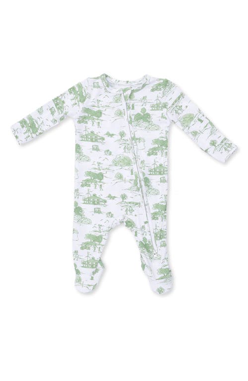Angel Dear Angel Dear Golf Toile Zip Footie