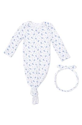 Angel Dear Angel Dear Joli Rosette Footed Gown & Headband Set