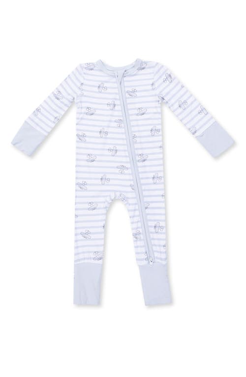 Angel Dear Angel Dear Kids' Airplane Striped Convertible Romper