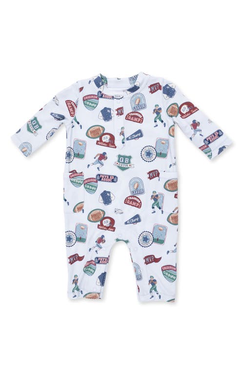 Angel Dear Angel Dear Kids' Football Patches Romper