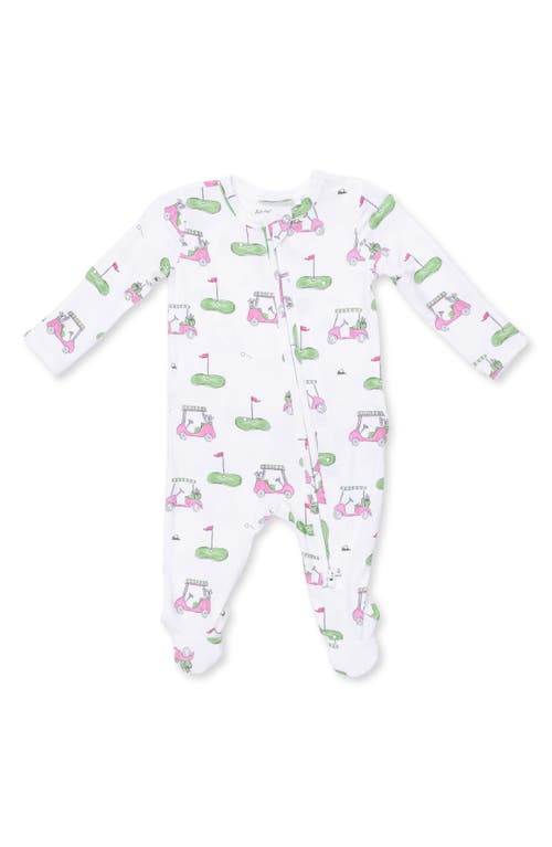 Angel Dear Angel Dear Kids' Golf Carts Two Way Zip Ruffle Footie