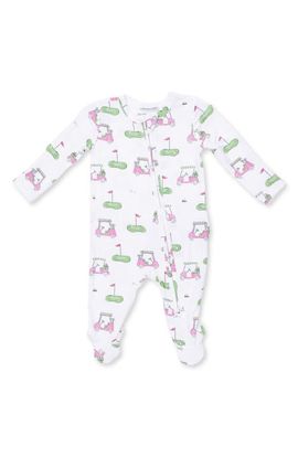 Angel Dear Angel Dear Kids' Golf Carts Two Way Zip Ruffle Footie