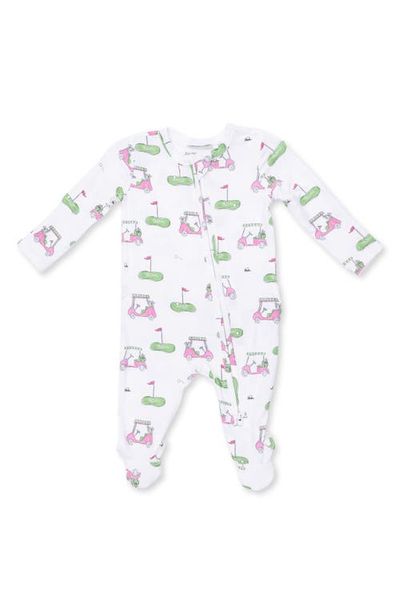 Angel Dear Angel Dear Kids' Golf Carts Two Way Zip Ruffle Footie