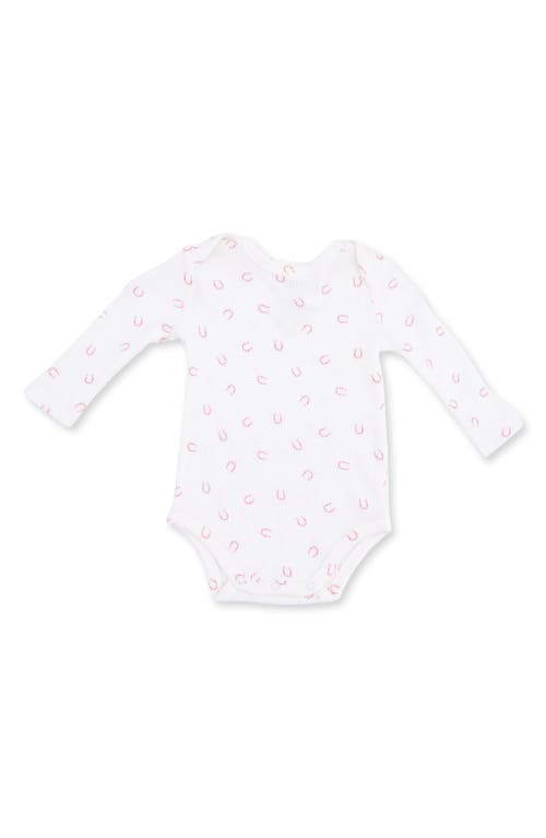 Angel Dear Angel Dear Kids' Little Horseshoes Long Sleeve Bodysuit