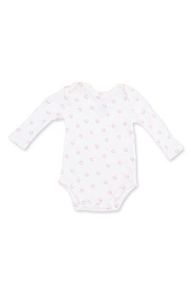 Angel Dear Angel Dear Kids' Little Horseshoes Long Sleeve Bodysuit