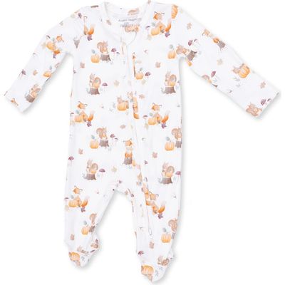 Angel Dear Angel Dear Kids' Woodland Animals with Pumpkins Footie