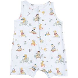 Angel Dear Angel Dear Lake Buddy Dogs Print Romper