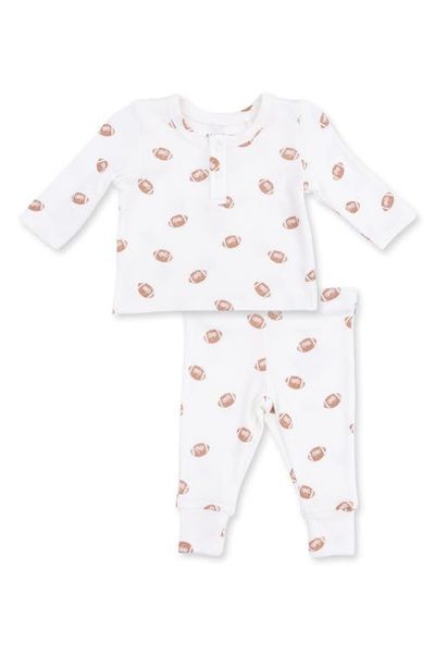 Angel Dear Angel Dear Mini Footballs Top & Pants Set