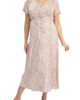 Angel Maternity Angel Maternity Animal Print Maternity/Nursing Wrap Dress - 1