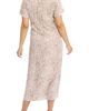 Angel Maternity Angel Maternity Animal Print Maternity/Nursing Wrap Dress - 2