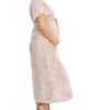 Angel Maternity Angel Maternity Animal Print Maternity/Nursing Wrap Dress - 3