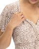 Angel Maternity Angel Maternity Animal Print Maternity/Nursing Wrap Dress - 4