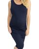 Angel Maternity Angel Maternity Body-Con Sleeveless Maternity Dress - 1