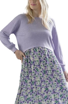 Angel Maternity Angel Maternity Crop Maternity Sweater