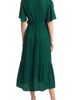 Angel Maternity Angel Maternity Crossover Faux Wrap Maternity Maxi Dress - 2