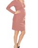 Angel Maternity Angel Maternity Crossover Neckline Maternity/Nursing Dress - 3