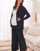 Angel Maternity Angel Maternity Debra Wide Leg Maternity Pants - 4