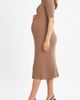 Angel Maternity Angel Maternity Elegance Knit Maternity Midi Dress - 3
